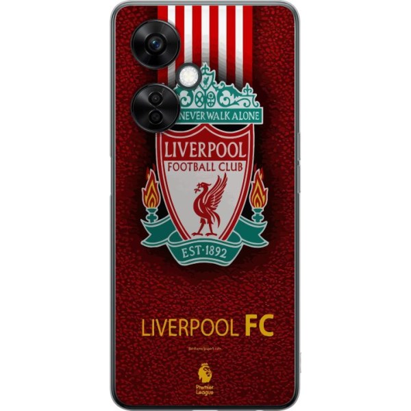 OnePlus Nord CE3 Läpinäkyvä kuori Liverpool FC