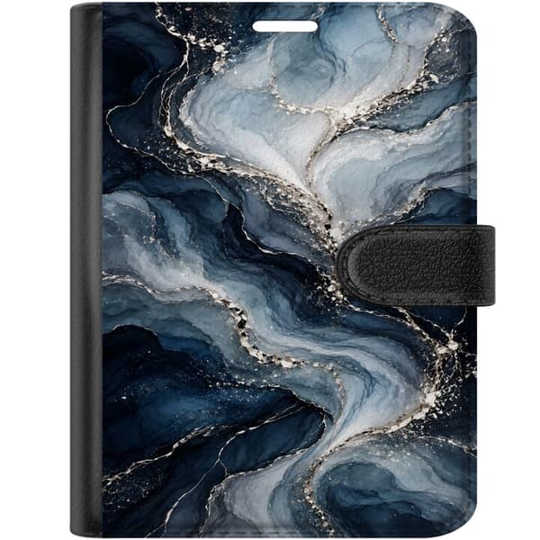 Kompatibelt Plånboksfodral till Apple iPhone Duo Blå agat blå