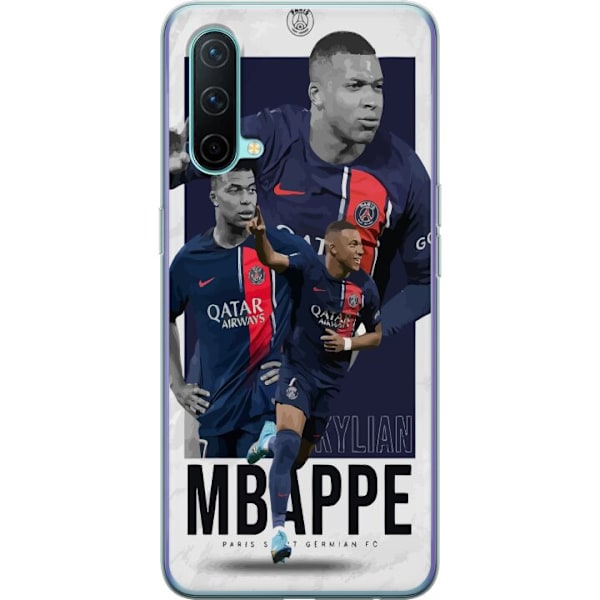 OnePlus Nord CE 5G Gjennomsiktig deksel Kylian Mbappé