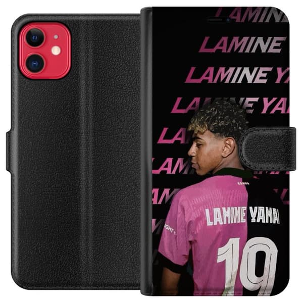 Kompatibel Tegnebogsetui til Apple iPhone 11 Lamine Yamal