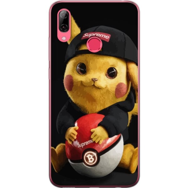 Huawei Y7 (2019) Läpinäkyvä kuori Pikachu Supreme