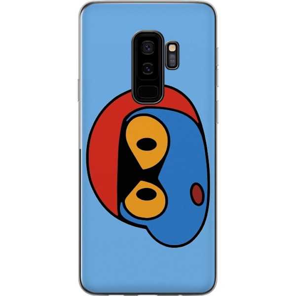 Samsung Galaxy S9+ Genomskinligt Skal Bold Bot Head