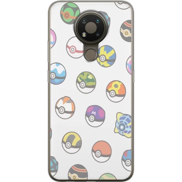 Nokia 3.4 Gennemsigtig cover Pokemon