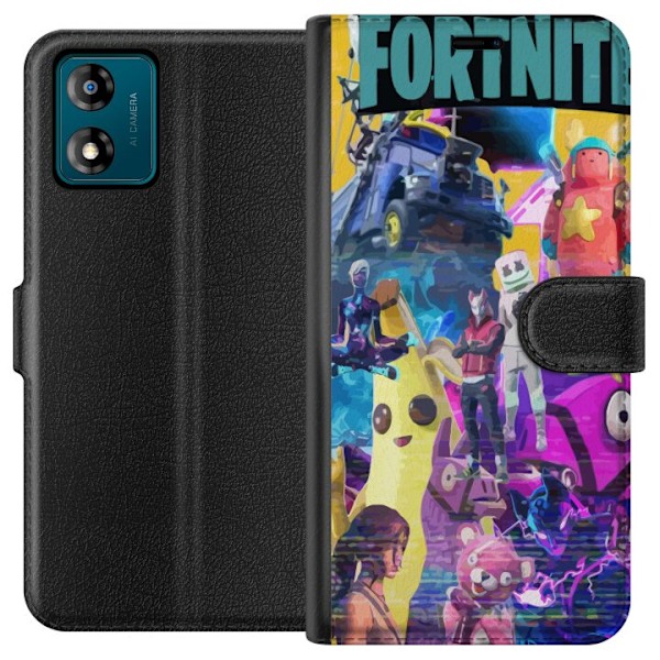 Motorola Moto E13 Plånboksfodral Fortnite