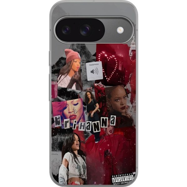 Google Pixel 9 Pro Gennemsigtig cover Rihanna – Iconic Fashi
