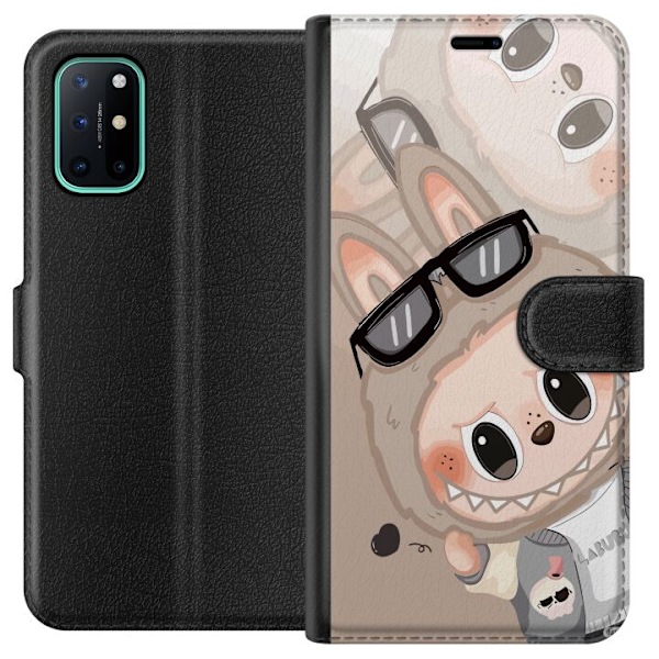 OnePlus 8T Lompakkokotelo Labubu Rainbow Chaos