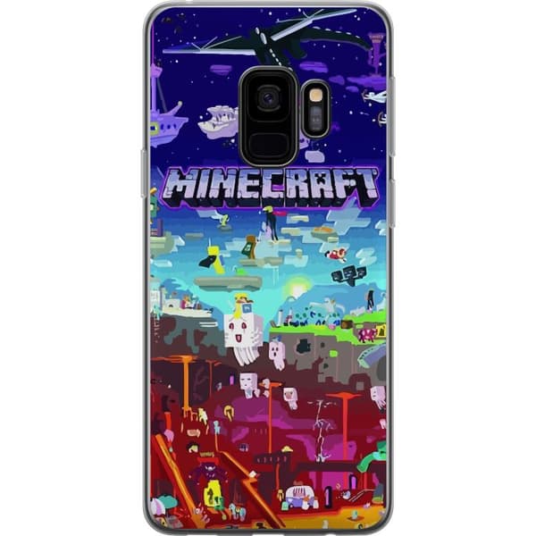 Kompatibelt Mobilskal till Samsung Galaxy S9 Minecraft