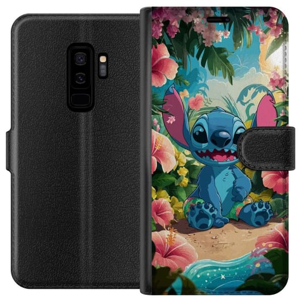 Kompatibelt Plånboksfodral till Samsung Galaxy S9+ Stitch sommar