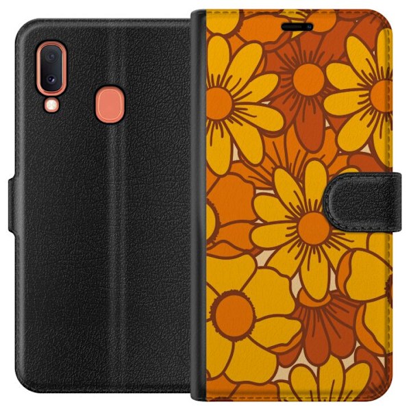 Samsung Galaxy A20e Plånboksfodral Summer Fling