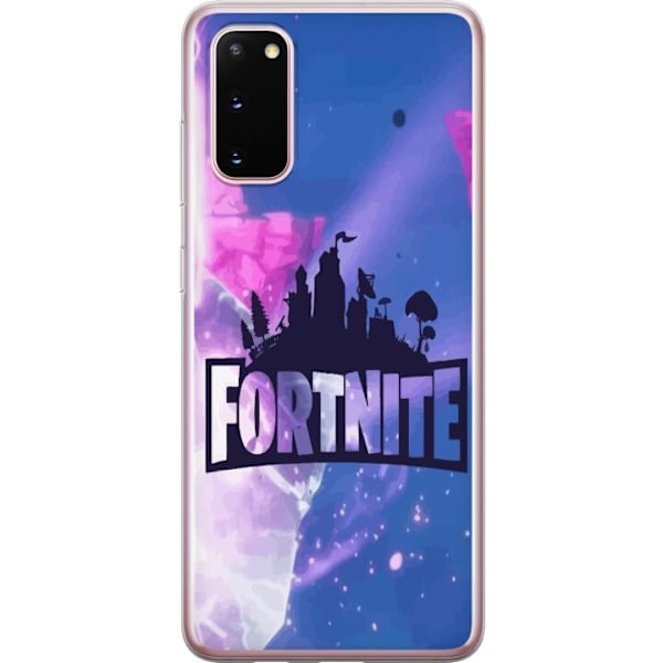 Samsung Galaxy S20 Genomskinligt Skal Fortnite