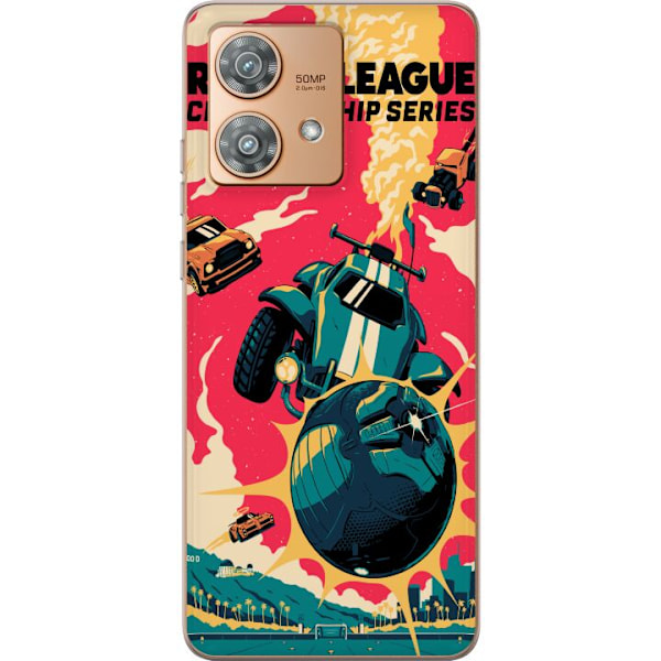 Motorola Edge 40 Neo Läpinäkyvä kuori Rocket League