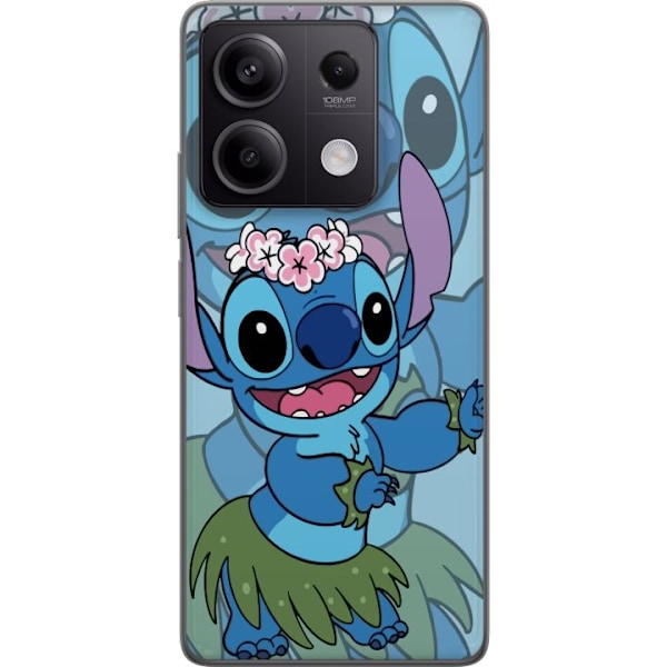 Xiaomi Redmi Note 13 Genomskinligt Skal Stitch under Stjärnorna – Magisk Anime-stil