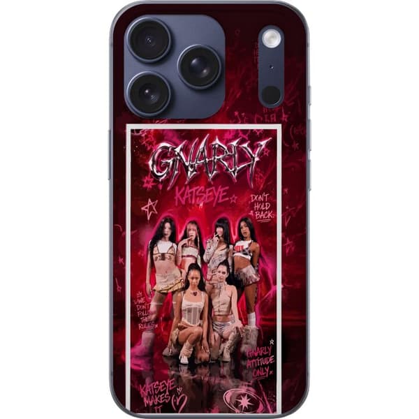 Kompatibelt Mobilskal till Apple iPhone 17 Pro KATSEYE rosa