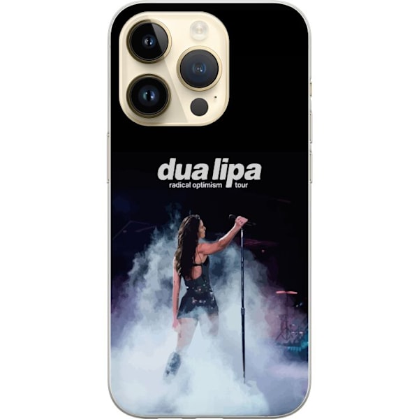 Apple iPhone 14 Pro Gennemsigtig cover Dua Lipa – Signature