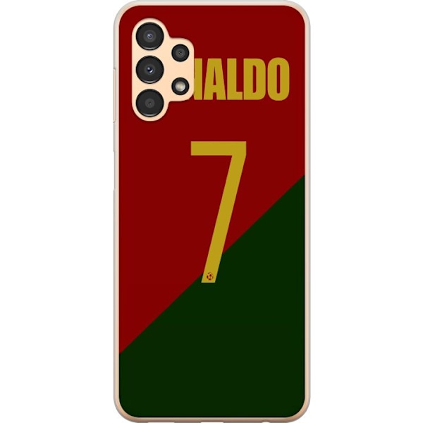Samsung Galaxy A13 Läpinäkyvä kuori Ronaldo