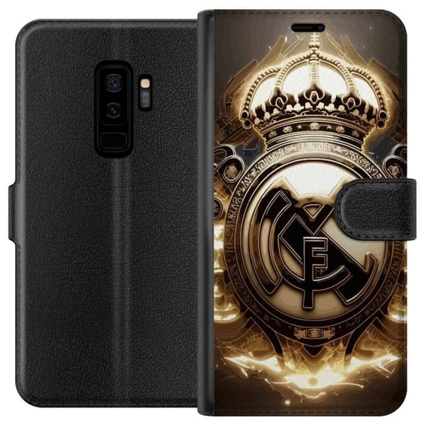 Kompatibel Tegnebogsetui til Samsung Galaxy S9+ Real Madrid