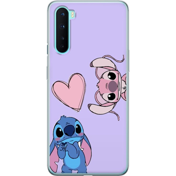 OnePlus Nord Gjennomsiktig deksel Stitch Mode
