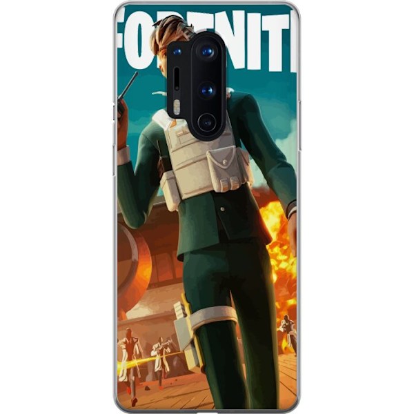 OnePlus 8 Pro Läpinäkyvä kuori Fortnite