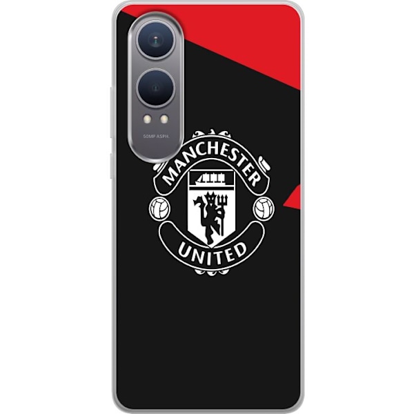 OnePlus Nord CE4 Lite Genomskinligt Skal Manchester United FC