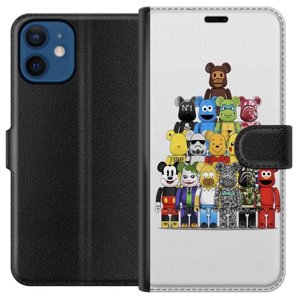 Yhteensopiva Lompakkokotelo Apple iPhone 12 Bearbrick
