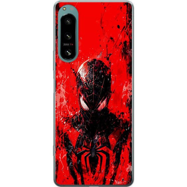 Sony Xperia 5 IV Läpinäkyvä kuori Spider Man