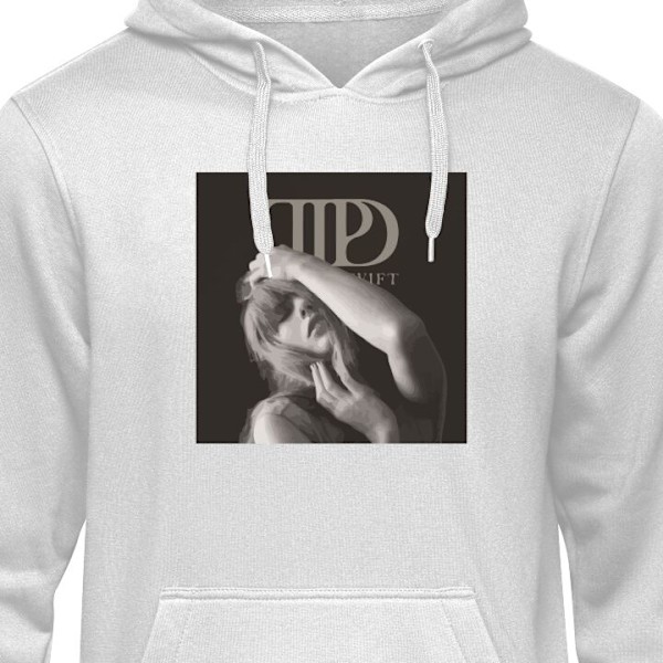 Hoodie til Voksen | Behagelig Hættetrøje Taylor Swift grå M