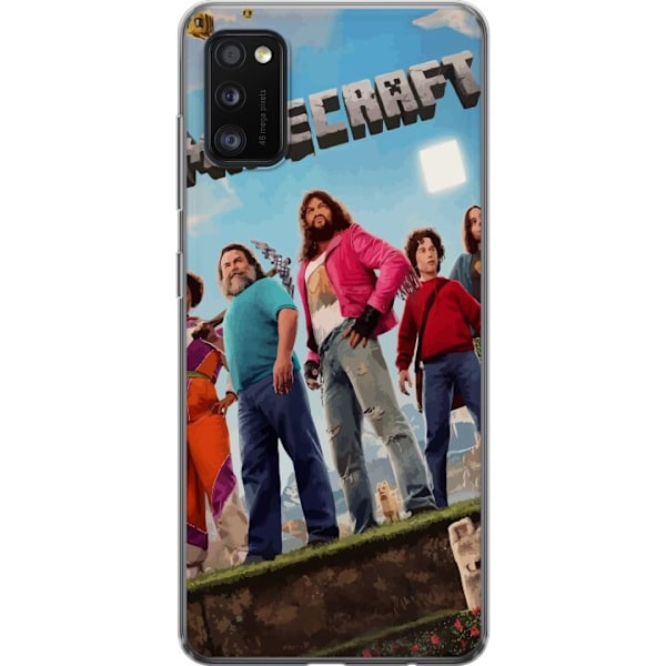 Samsung Galaxy A41 Läpinäkyvä kuori A Minecraft Movie
