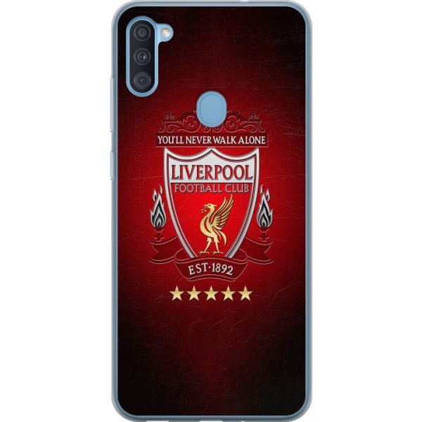 Samsung Galaxy A11 Gennemsigtig cover Liverpool