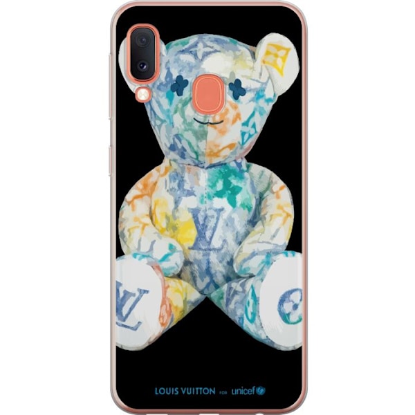 Samsung Galaxy A20e Gennemsigtig cover LV TEDDY