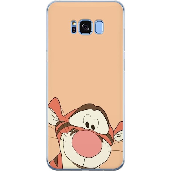 Samsung Galaxy S8 Läpinäkyvä kuori Tiger HEJ!