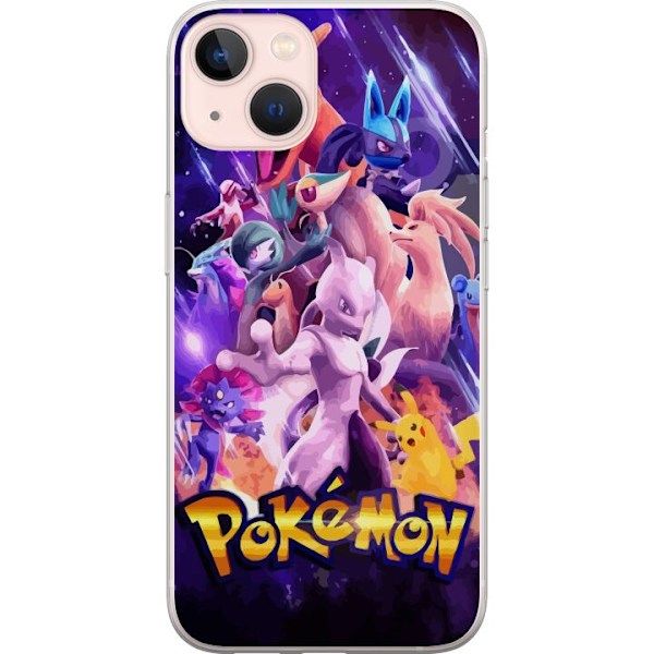 Apple iPhone 13 Gennemsigtig cover Pokemon