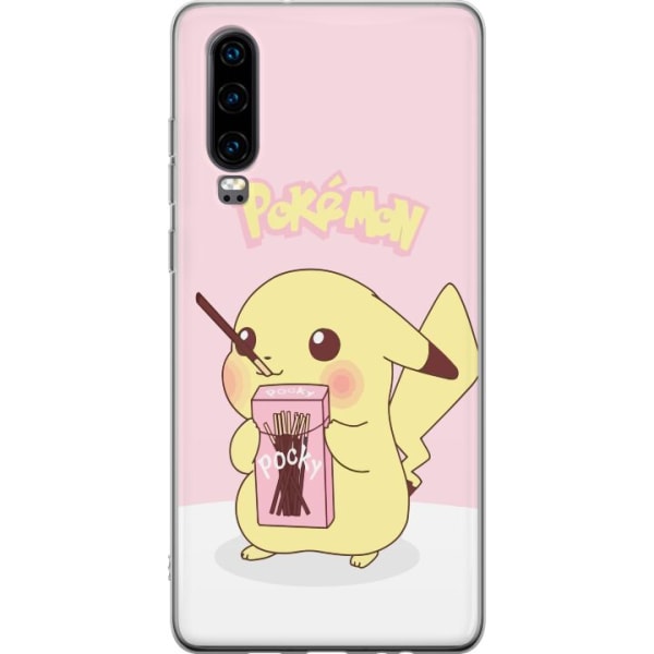 Huawei P30 Gennemsigtig cover Pokemon