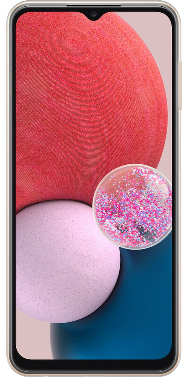Kompatibelt Mobildeksel til Samsung Galaxy A13 Blå underblomst - Blått motiv med blå underblomst. blå