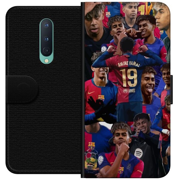 OnePlus 8 Lompakkokotelo Lamine Yamal mobiilikotelo jalkapallofaneille