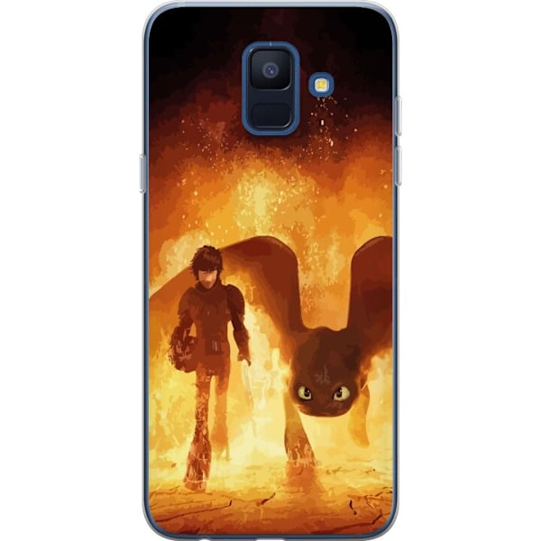 Samsung Galaxy A6 (2018) Läpinäkyvä kuori Loikkakouluttaja