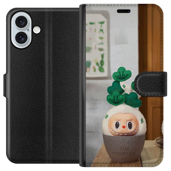 Apple iPhone 16 Plus Plånboksfodral THE MONSTERS Naughty Plants