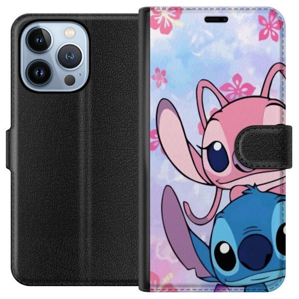 Apple iPhone 13 Pro Lompakkokotelo Stitch & Angel