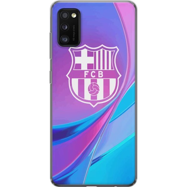 Samsung Galaxy A41 Läpinäkyvä kuori FC Barcelona