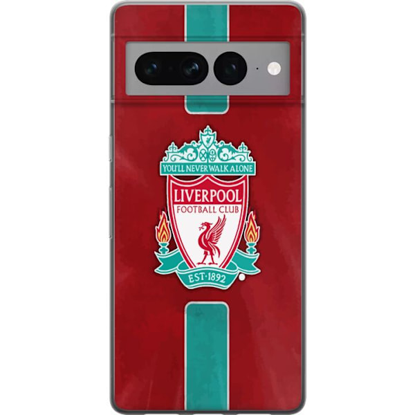 Google Pixel 7 Pro Gjennomsiktig deksel Liverpool FC - Klassis