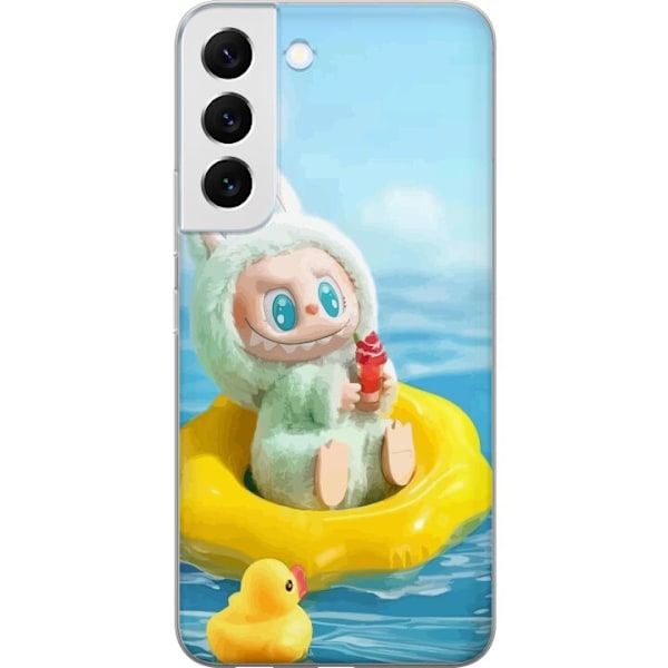 Samsung Galaxy S22+ 5G Läpinäkyvä kuori Labubu Macaron-sarj