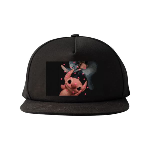 Snapback-lippalakki musta one size
