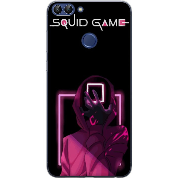 Huawei P smart Läpinäkyvä kuori Squid Game Teema Suosittu Sarja Motiivi Graafinen Ikoninen Suunnittelu Aasialainen Popkulttuuri Jännitys Draama