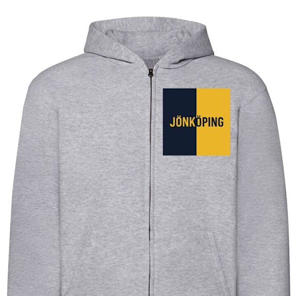 Zip-Hettegenser | Hettegenser med Glidelås for Voksne Jönkö grå S