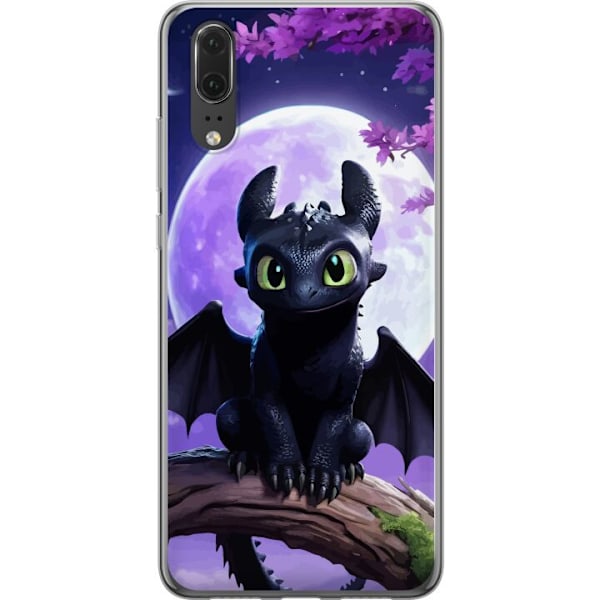 Huawei P20 Läpinäkyvä kuori Kuinka kouluttaa lohikäärmeesi