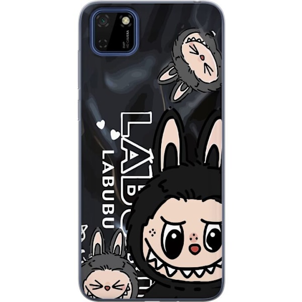 Huawei Y5p Läpinäkyvä kuori <nl>Labubu Black Energy - Musta