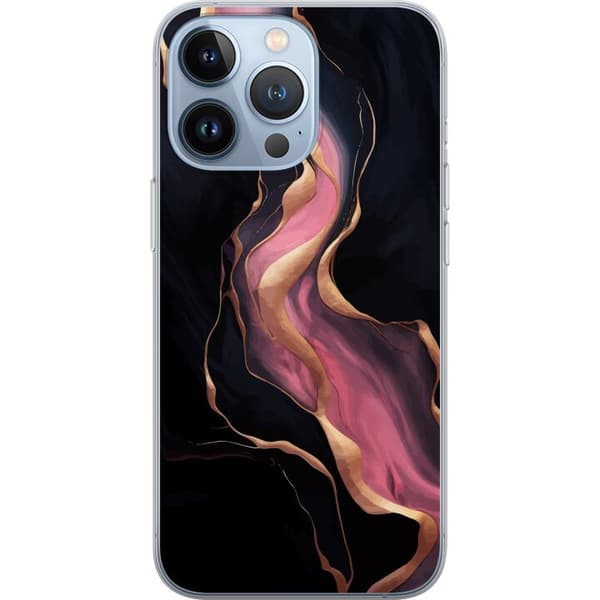 Kompatibelt Mobildeksel til Apple iPhone 13 Pro Marmor Mønster Luksus Design Natur