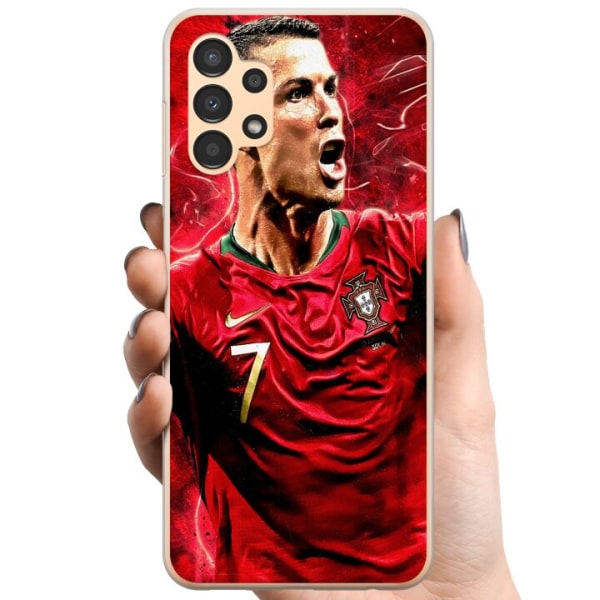 Samsung Galaxy A13 TPU Mobilskal Cristiano Ronaldo