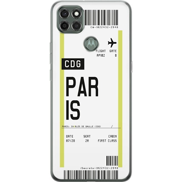 Motorola Moto G9 Power Gennemsigtig cover Paris