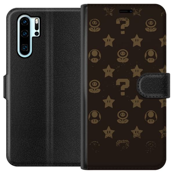 Kompatibelt Lommeboketui til Huawei P30 Pro Super Mario Bros