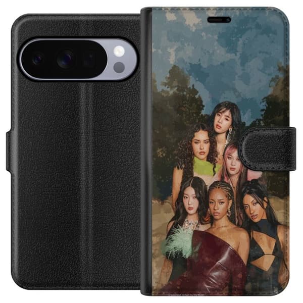 Kompatibel Tegnebogsetui til Google Pixel 10 Pro KATSEYE brun